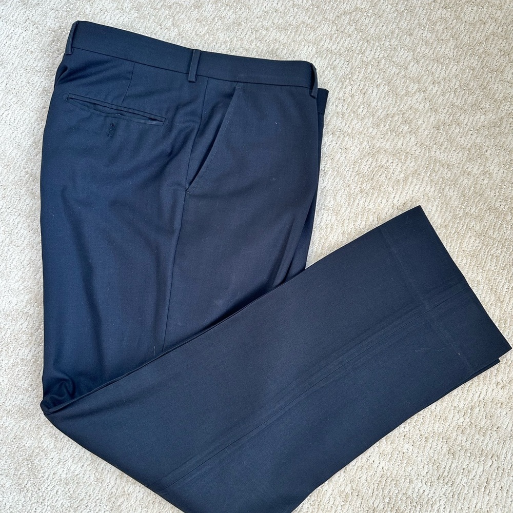 Classic Navy Men's Suit Pants